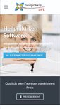Mobile Screenshot of heilpraktikersoftware.de